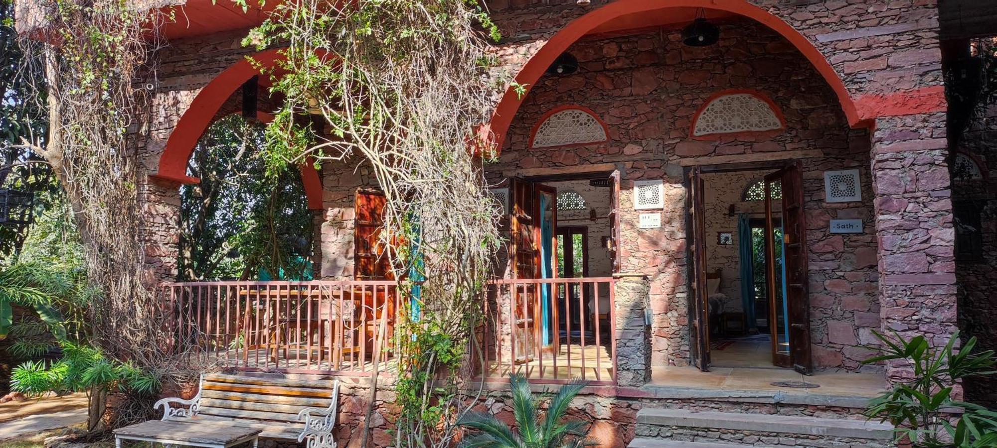 The Secret Garden Bed & Breakfast Pushkar Bagian luar foto