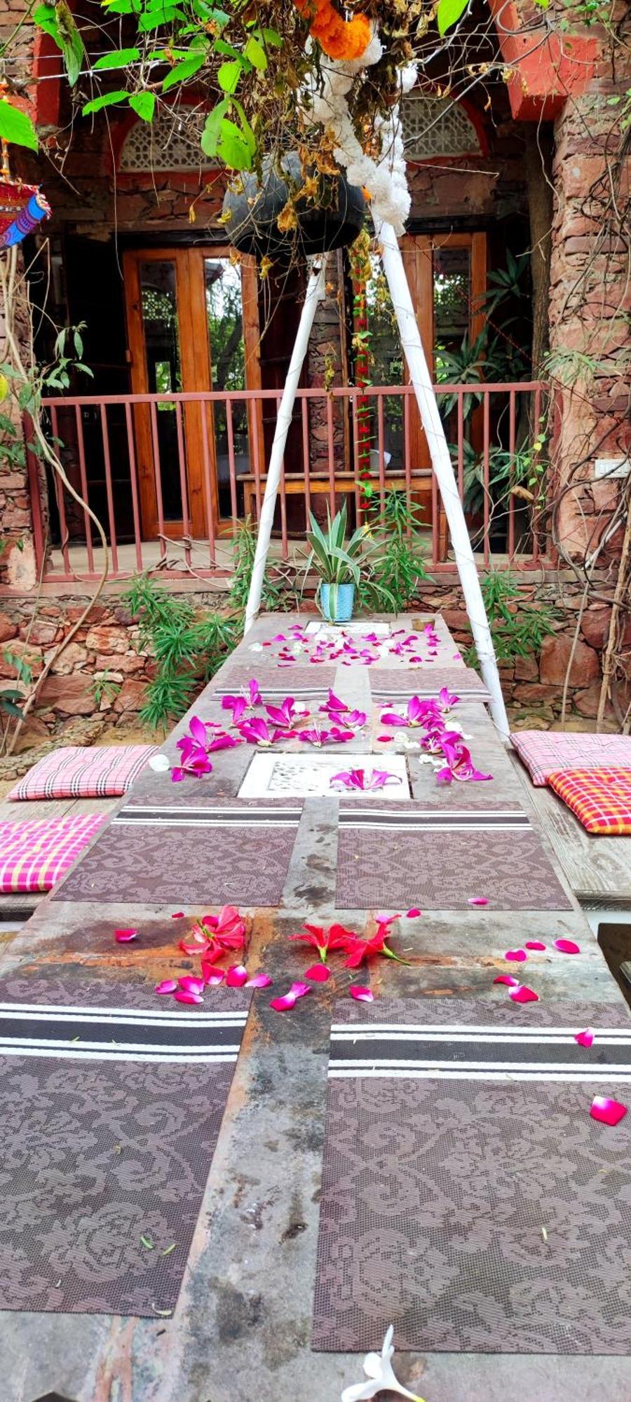 The Secret Garden Bed & Breakfast Pushkar Bagian luar foto